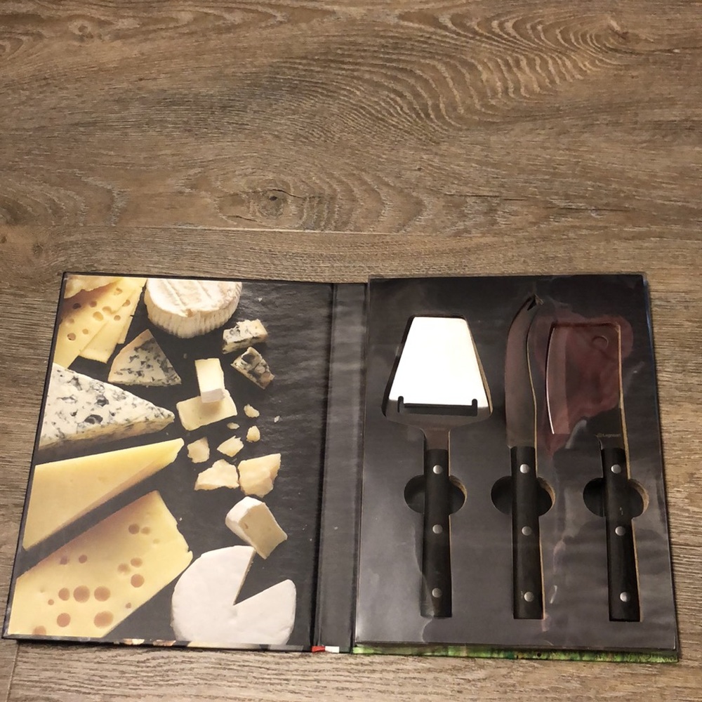 Brand 🆕🔥👨🏻🍳🔥 LEGNOART Reggio cheese knives set - Picture 3 of 17
